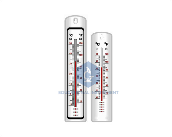 Thermometer, Wall, Plastic Body